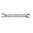 KS Tools CHROMEplus® Offener Doppel-Ringschlüssel, abgewinkelt, 8x12 mm