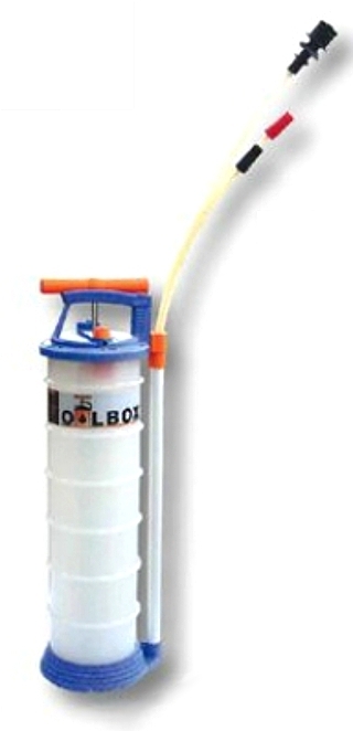 BOOMSTART 9L Ölabsaugpumpe Öl Absaugpumpe Handpumpe Manuelle Ölabsaugung  Ölablassgerät Flüssigkeitsabsaugpumpe mit 3 Schläuchen