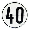 Schild 40 km/h