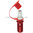 Kennfixx-Griff Plus Farbe rot inklusive Stecker und Staubschutzkappe