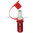 Kennfixx-Griff Minus Farbe rot inklusive Stecker und Staubschutzkappe